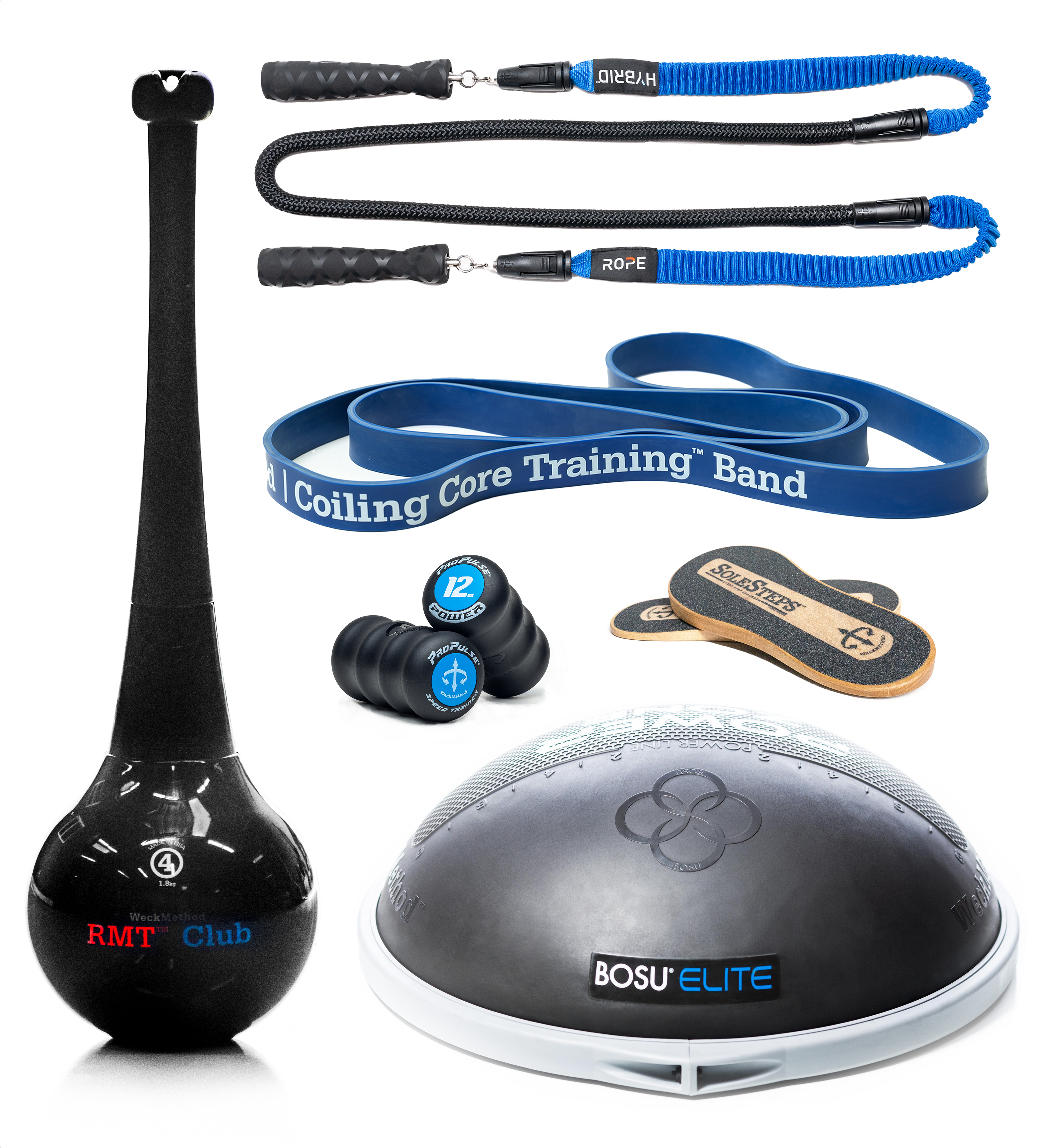 weckmethod トレーニングバンド　大×2個　小×2個 Resistance Bands | Resistance Bands for Exercise